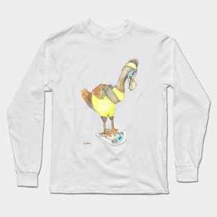 Dodo on the scale Long Sleeve T-Shirt